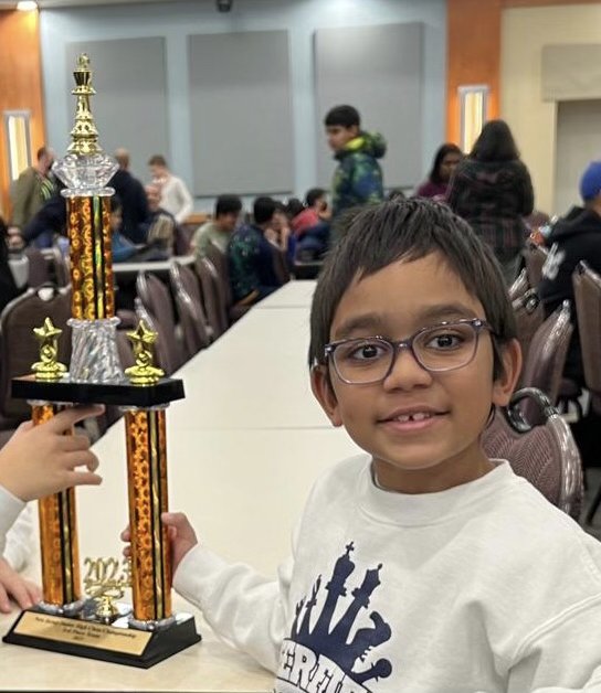 Recent Student Success at Chess In Millburn Academy — chess tournament result at Chess in Millburn