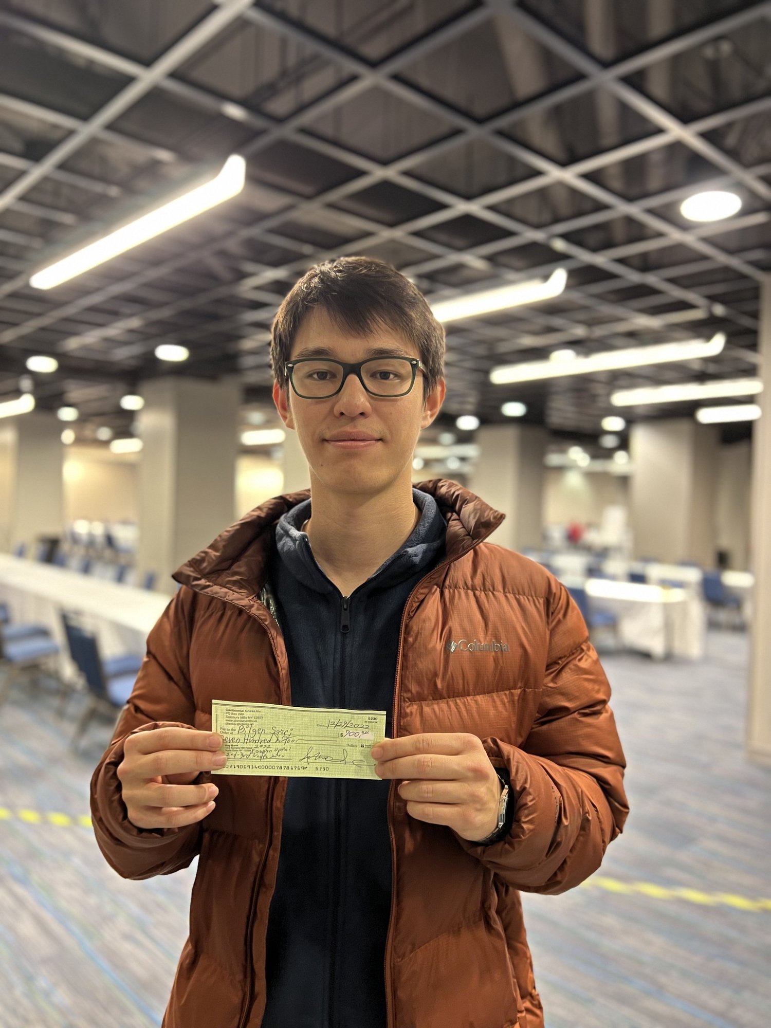 Congratulations to our Coach NM Bilgen on his success! — scholastic chess success at Chess in Millburn Academy, NJ