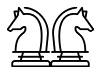 Chess in Millburn Academy knights logo — chess classes and rated tournaments in Millburn, NJ